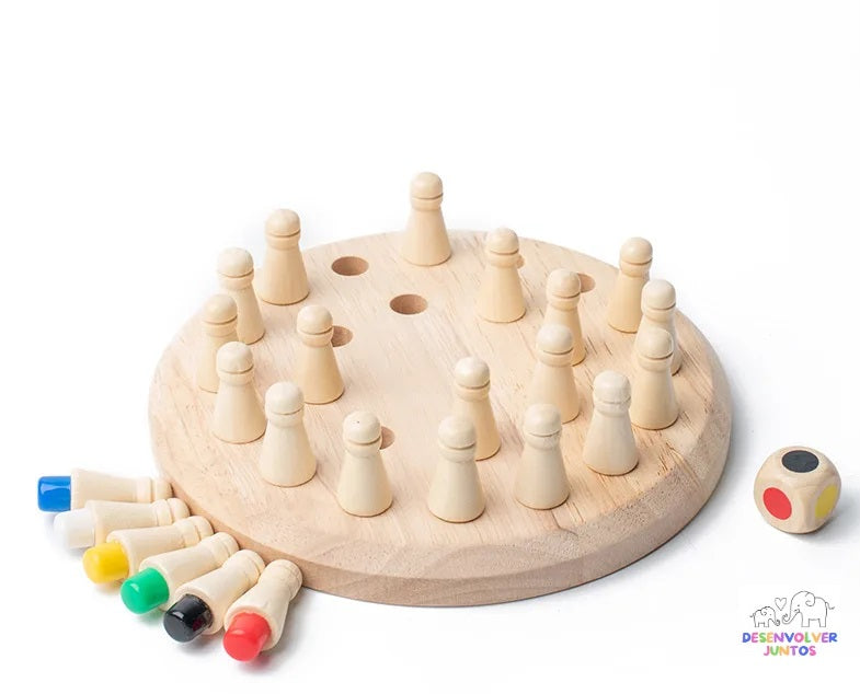 Jogo da Memória com Pinos