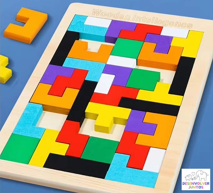 Tetris de Madeira