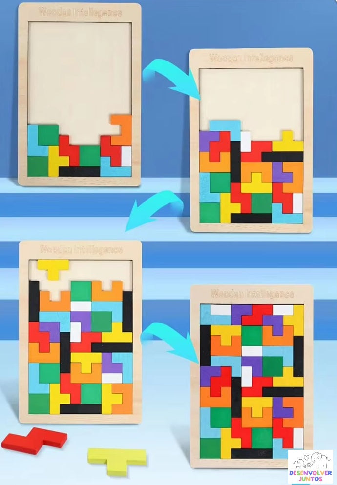 Tetris de Madeira