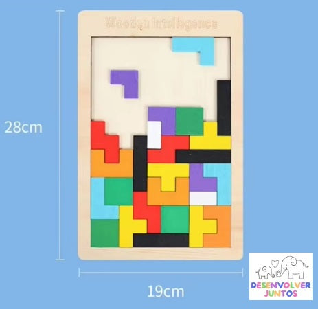 Tetris de Madeira