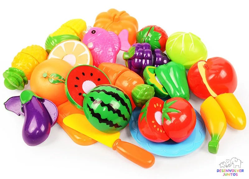 Conjunto Corta Frutas e Legumes