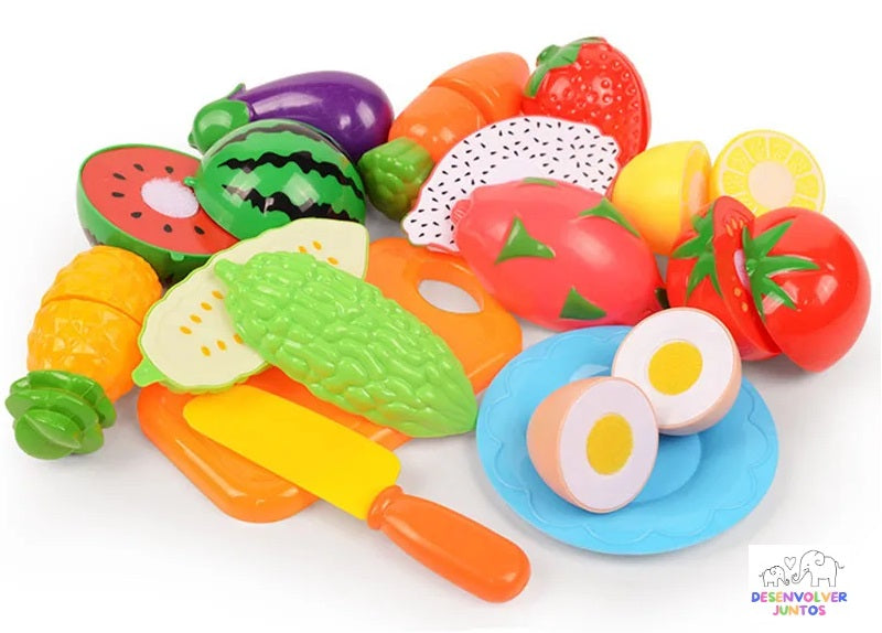 Conjunto Corta Frutas e Legumes