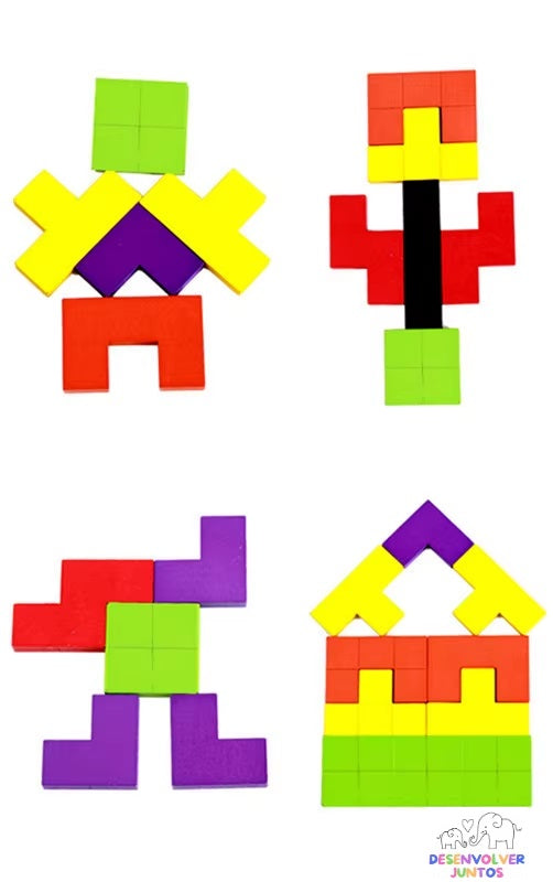 Tetris de Madeira