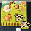 Quebra-cabeça Divertido Dinossauros / Fazenda / Mar