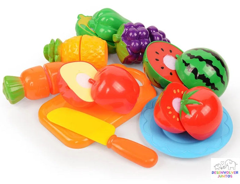 Conjunto Corta Frutas e Legumes